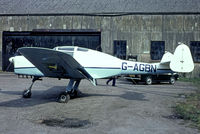 G-AGBN @ EGKB - General Aircraft GAL-42 Cygnet II [GAL/42/111] Biggin Hill~G 14/09/1974. From a slide. - by Ray Barber