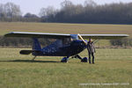 G-AFZL @ EGBT - at the Vintage Aircraft Club spring rally - by Chris Hall