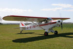 G-BVMI @ X5FB - Piper PA-18-150 Super Cub at Fishburn Airfield, August 2006. - by Malcolm Clarke