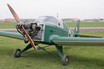 G-AGFT @ EGBR - Avia (Lombardi) FL3 at Breighton Airfield, April 2006. - by Malcolm Clarke