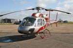 G-DOOZ @ EGTC - Aerospatiale AS-355F-2 Ecureuil 2 at Cranfield Airport, April 2006. - by Malcolm Clarke