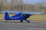 G-AFZL @ EGBT - at the Vintage Aircraft Club spring rally - by Chris Hall