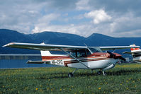 HB-CFO @ LSZG - Aircraft exhibition in late spring.
Scanned from a slide. - by sparrow9