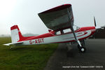 G-ASIT @ EGBT - at the Vintage Aircraft Club spring rally - by Chris Hall