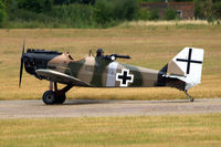 G-BUYU @ EGLM - Bowers Fly Baby 1-A (PFA 016-12222) White Waltham~G 12/07/2010 - by Ray Barber