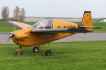 G-AWDA @ EGBR - Slingsby T.66 Nipper 3 at Breighton Airfield, April 2004. - by Malcolm Clarke