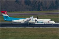 LX-LGG @ EDDR - DHC-8-402Q Dash 8, - by Jerzy Maciaszek