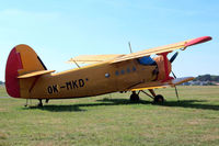 OK-MKD @ LKMB - Antonov An-2R [1G186-31] Milada Boleslav~OK 09/09/2012 - by Ray Barber