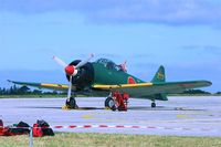 F-AZZM @ LFRL - North American AT-6B Texan, Static display, Lanvéoc-Poulmic Naval Air Base (LFRL) Open day in june 2015 - by Yves-Q