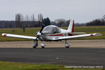 G-WAVV @ EGXG - at the Church Fenton fly in - by Chris Hall