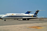 YV-25C @ SVMI - McDonnell Douglas DC-9-32 [47721] (Aeropostal Venezuela) Caracas-Simon Bolivar International~YV 30/03/2003 - by Ray Barber