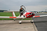 ZH195 @ EGXU - Grob G109B Vigilant, RAF Linton-on-Ouse, August 2006. - by Malcolm Clarke