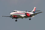 G-MAJE @ EGNT - British Aerospace Jetstream 41 on approach to Newcastle Airport, September 2006. - by Malcolm Clarke