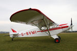 G-BVMI @ X5FB - Piper PA-18-150 Super Cub, Fishburn Airfield, February 2006. - by Malcolm Clarke