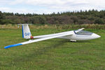 G-CJHZ @ X5SB - Schleicher ASW-20 at The Yorkshire Gliding Club, Sutton Bank, August 2007. - by Malcolm Clarke