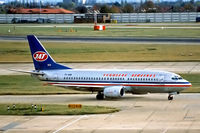 YU-ANK @ EGLL - Boeing  737-3H9 [23715] (Yugoslav Airlines) Heathrow~G 15/03/1992 - by Ray Barber