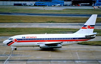 G-IBTX @ EGLL - Boeing 737-2M8 [21736] (GB Airways) Heathrow~G 28/02/1992 - by Ray Barber