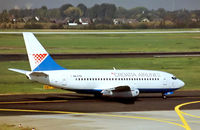 9A-CTC @ EDDL - Boeing 737-230 [22118] (Croatia Airlines) Dusseldorf~D 28/09/1992 - by Ray Barber