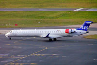 OY-KFK @ EGBB - Canadair CRJ-900 [15244] (SAS Scandinavian Airlines) Birmingham Int'l~G 04/11/2009 - by Ray Barber