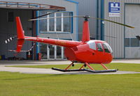 G-CIMZ @ EGKA - Robinson R44 Raven II at Shoreham. Ex OY-HPK - by moxy