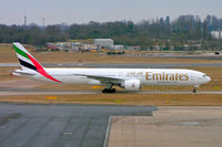 A6-ECY @ EGBB - Boeing 777-31HER [35595] (Emirates Airlines) Birmingham Int'l~G 23/02/2010 - by Ray Barber