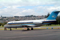 HC-BZU @ SEQU - Fokker F-28-4000 Fellowship [11112] (TAME Linea Aerea Del Ecuador) Quito-Mariscal Sucre Int'l~HC 02/04/2003 - by Ray Barber