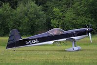 G-EJAC @ LFFQ - Cap Aviation CAP-232, Taxiing to parking area, La Ferté-Alais Airfield (LFFQ) Air show 2015 - by Yves-Q