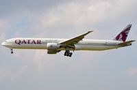 A7-BAX @ EHAM - Qatar B773 arriving in AMS - by FerryPNL