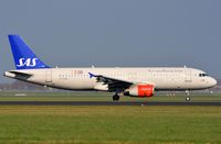 OY-KAN @ EHAM - SAS A320 landing in AMS - by FerryPNL