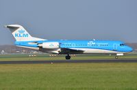 PH-KZP @ EHAM - KLM Cityhopper Fk70 arriving. - by FerryPNL