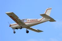 F-GBXN @ LFPN - Socata Rallye 150SV Garnement, On final rwy 25L, Toussus-Le-Noble airport (LFPN-TNF) - by Yves-Q