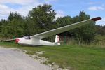 G-DDKC @ X5SB - Schleicher K-8B at The Yorkshire Gliding Club, Sutton Bank, N Yorks, August 2007. - by Malcolm Clarke