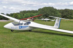 G-CJVZ @ X5SB - Schleicher ASK-21 at The Yorkshire Gliding Club, Sutton Bank, N Yorks, August 2007. - by Malcolm Clarke