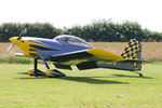 G-IKON @ X5FB - Vans RV-4 taxiing for take-off at Fishburn Airfield, July 2008. - by Malcolm Clarke