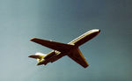 OY-KRE @ LHR - Scandinavian Airlines System Caravelle II on approach to Heathrow in May 1974. - by Peter Nicholson