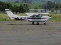 N2260S @ O69 - U.S. Coast Guard Auxiliary 1976 Cessna T210L Turbo-Centurion @ Petaluma Municipal Airport, CA taxiing for takeoff to KLVK (Livermore Municipal airport, CA) home base - by Steve Nation