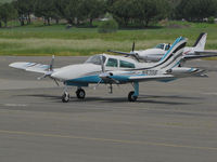N570E @ O69 - Very Sharp looking 1975 Cessna 310R @ Petaluma Municipal Airport, CA home base - by Steve Nation