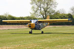 D-MHBO @ X5FB - Savannah Jabiru taking off from Fishburn Airfield, May 2010. - by Malcolm Clarke