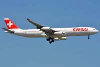 HB-JMC @ FAJS - Swiss A343 landing in JNB - by FerryPNL