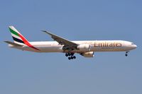 A6-EGO @ FAJS - Emirates B773 arriving in JNB. One of 4 per day. - by FerryPNL