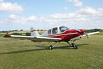 G-AXPC @ X5FB - Beagle B-121 Pup Series 1, Fishburn Airfield, July 2010. - by Malcolm Clarke