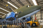 G-AMYJ @ EGYK - Douglas C-47B Dakota 4 (DC-3A) in 2010. On static display at the Yorkshire Air Museum, Elvington. Fake serial, is ex G-AMYJ / KN353. - by Malcolm Clarke