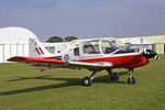 G-BZDP @ X5FB - Scottish Aviation Bulldog T1 at Fishburn Airfield, September 2009. - by Malcolm Clarke