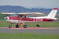 G-BTGW @ EGFF - 152, Stapleford Flight Centre Stapleford Aerodrome based, previously N757KY, taxxing in. - by Derek Flewin