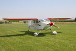 G-CEJE @ X5FB - Wittman W-10 Tailwind, Fishburn Airfield, July 2008. - by Malcolm Clarke