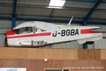 G-BGBA @ EGBJ - fuselage stored in a hangar at Staverton - by Chris Hall