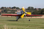 HA-HUO @ X5FB - Sukhoi SU-29, Fishburn Airfield, September 2009. - by Malcolm Clarke