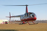 G-JARM @ X5FB - Robinson R44 Raven, Fishburn Airfield, March 2010. - by Malcolm Clarke