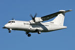 G-RHUM @ EGNT - ATR 42-300 on approach to 25 at Newcastle Airport, November 2006. - by Malcolm Clarke