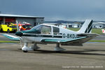 G-BKDJ @ EGBJ - at Staverton - by Chris Hall